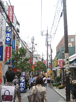 浦和の商店街。